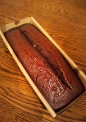 簡単しっとり♪生チョコ風パウンドケーキ-レシピのメイン写真
