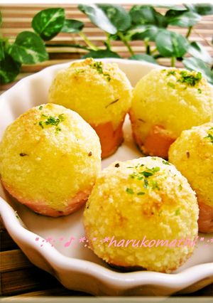 お弁当に♡ソーセージチーズボール-レシピのメイン写真