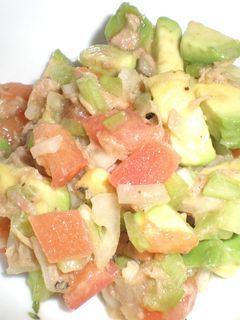 シンプル アボガドサラダ-レシピのメイン写真