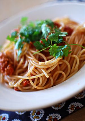 簡単でもお店の味★ツナトマトパスタソース-レシピのメイン写真