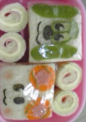 キャラ弁…いないいないばぁ!-レシピのメイン写真