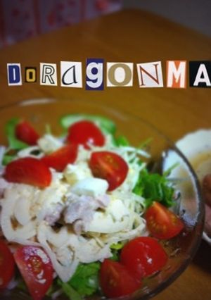 蒸し鶏とたまごのサラダ-レシピのメイン写真