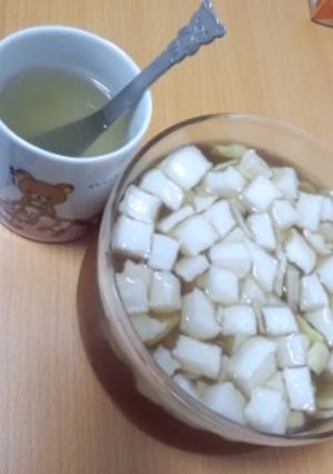 喉に良い！生姜大根蜂蜜♪-レシピのメイン写真
