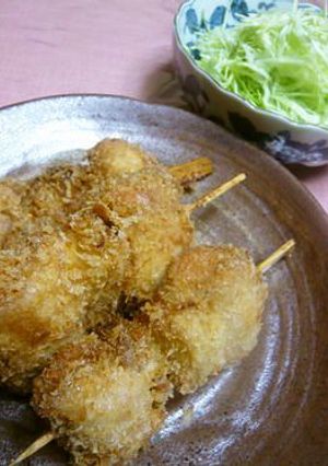 お魚ソーセージで串かつ-レシピのメイン写真