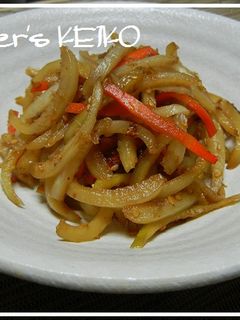 【農家のレシピ】大根の皮のキンピラ-レシピのメイン写真