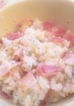 レンジで簡単♪ピラフ風混ぜ込みご飯-レシピのメイン写真