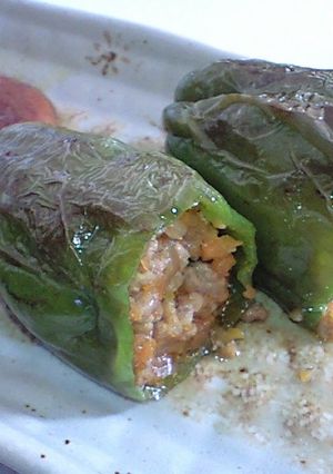 ピーマンの野菜詰め-レシピのメイン写真