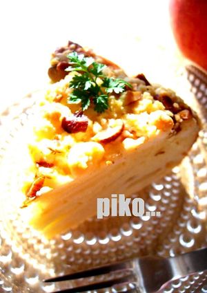●ハチミツりんご●クランブルケーキ●-レシピのメイン写真