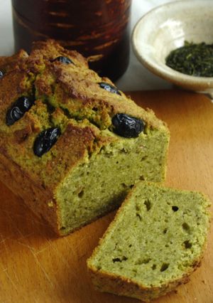 緑茶の茶がらとおからのブレッドケーキ-レシピのメイン写真