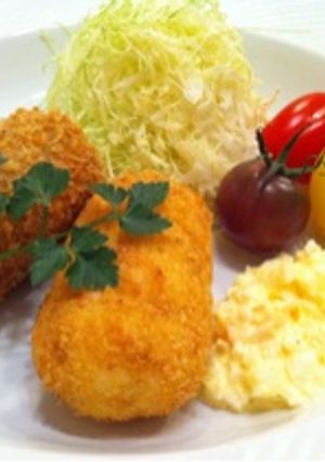 蟹クリームコロッケ-レシピのメイン写真