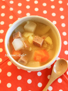 秘伝の味☆ごろごろ野菜のスープ-レシピのメイン写真