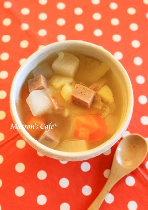 秘伝の味☆ごろごろ野菜のスープ-レシピのメイン写真