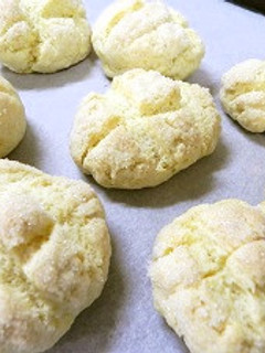 ホットケーキミックスで♪ミニメロンパン-レシピのメイン写真