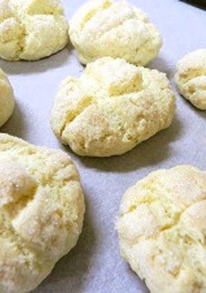ホットケーキミックスで♪ミニメロンパン-レシピのメイン写真