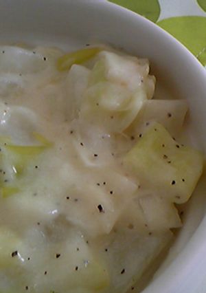 *:..ネギと大根のクリーム煮:*・゚-レシピのメイン写真