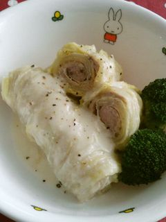 白菜ロール❤クリーム煮-レシピのメイン写真