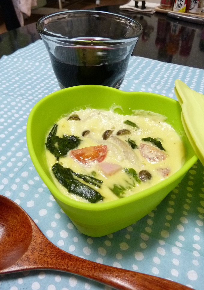 レンジde簡単洋風茶碗蒸し♪-レシピのメイン写真