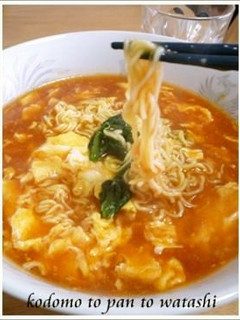 ふわたまチリソースラーメン-レシピのメイン写真