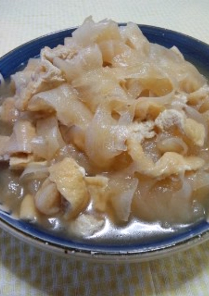 大根と油揚げ煮-レシピのメイン写真
