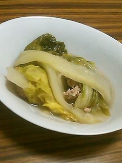 白菜とひき肉の重ね煮 豆腐でヘルシー-レシピのメイン写真