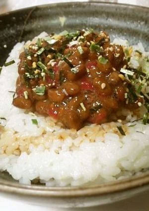 甘酸っぱい☆梅ハニーの納豆ご飯-レシピのメイン写真