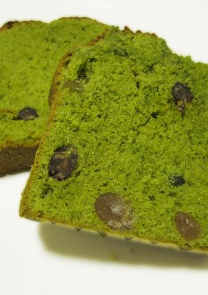 甘納豆で食感up! ☆抹茶パウンドケーキ-レシピのメイン写真