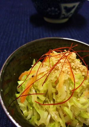 せん切り野菜と春雨サラダ　青しそ胡麻風味-レシピのメイン写真
