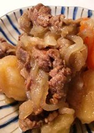 甘口こっくり肉じゃが-レシピのメイン写真