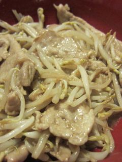 ごま油の風味★豚肉とえのき&もやし炒め-レシピのメイン写真