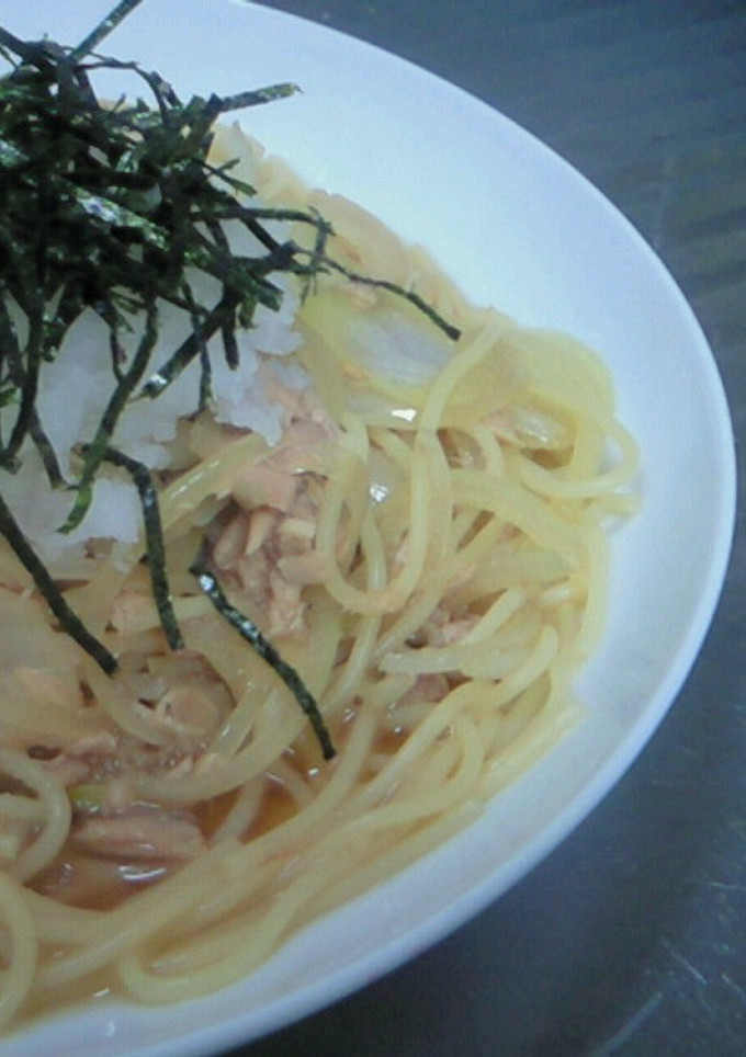 簡単☆ツナと大根おろしの和風パスタ-レシピのメイン写真