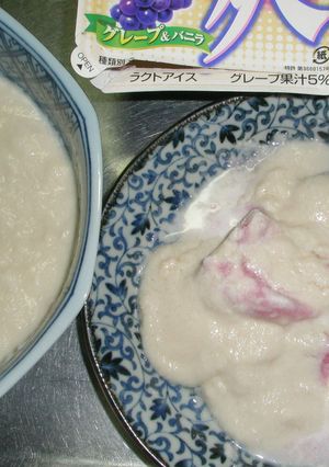 あったか酒粕ペーストがけアイスクリーム-レシピのメイン写真