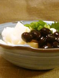 長いもの☆黒豆しょうゆ漬け☆和え-レシピのメイン写真