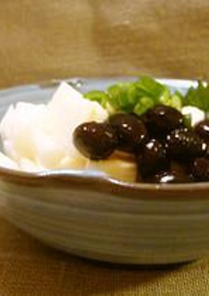 長いもの☆黒豆しょうゆ漬け☆和え-レシピのメイン写真