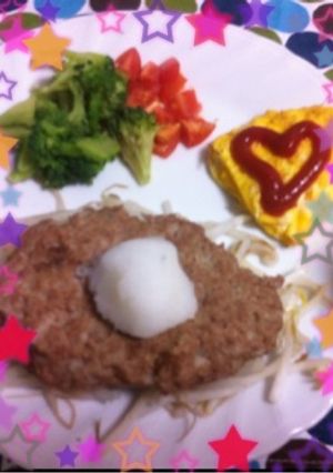 ♪和風豆腐ハンバーグ♪-レシピのメイン写真