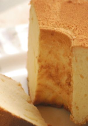 クリームチーズシフォンケーキ-レシピのメイン写真