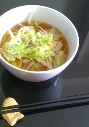 コク有り♪ヘルシー酒盗ラーメン-レシピのメイン写真