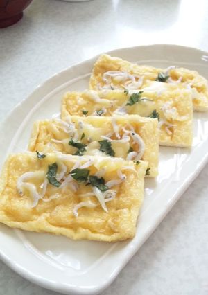 カリカリお揚げのじゃこチーズ焼き-レシピのメイン写真