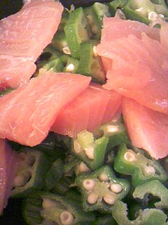 マグロと生オクラの白だし和え-レシピのメイン写真