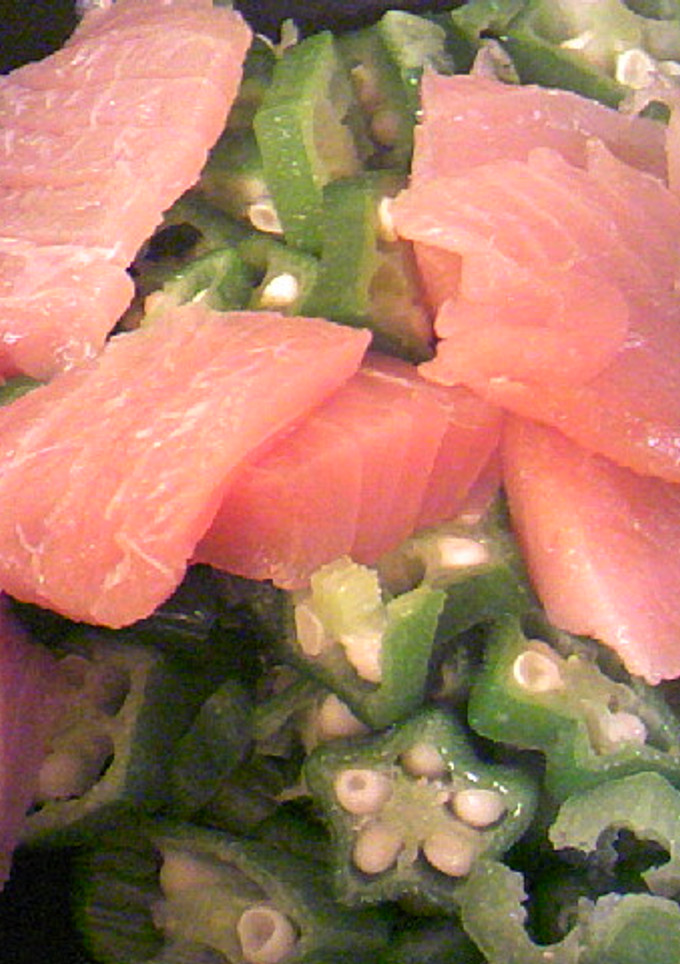 マグロと生オクラの白だし和え-レシピのメイン写真