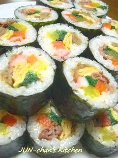 おすすめ! 我が家の*キムパプ(キンパ)-レシピのメイン写真