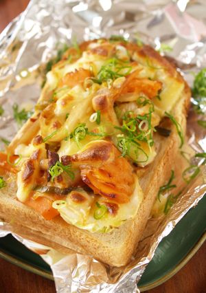 鮭のちゃんちゃん焼きチーズGOPAN-レシピのメイン写真