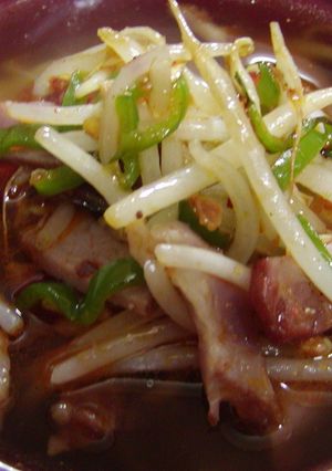 ラー油炒めラーメン-レシピのメイン写真