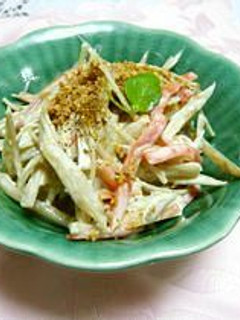 味がしみてる~ごぼうのサラダ♪-レシピのメイン写真