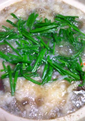 鶏もも肉とキノコのねぎレンコンとろろ鍋-レシピのメイン写真