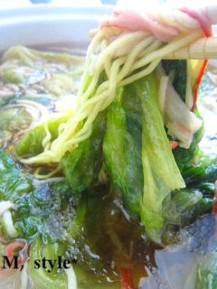 レタス餡かけラーメン鍋!-レシピのメイン写真