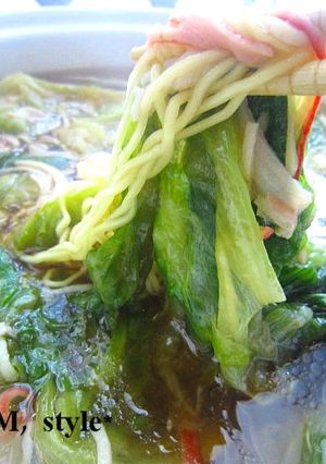 レタス餡かけラーメン鍋！-レシピのメイン写真
