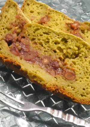 宇治抹茶丹波大納言あずきパン★-レシピのメイン写真