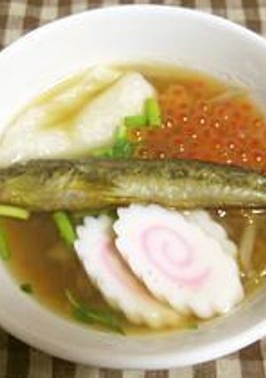 ＊ハゼで基本の仙台雑煮＊-レシピのメイン写真