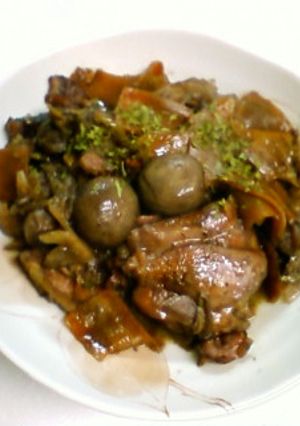 ♪鶏もも肉の赤ワイン煮♪-レシピのメイン写真