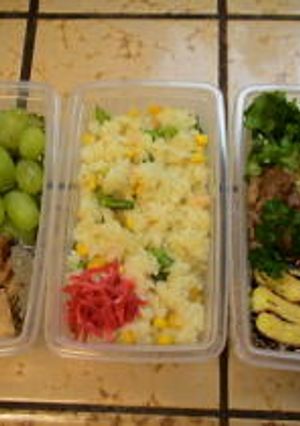 エビピラフ風弁当-レシピのメイン写真